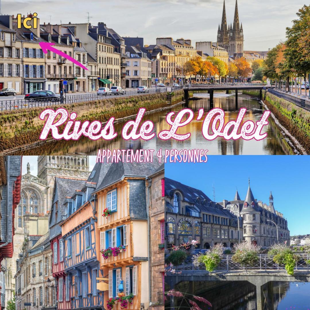 Les Rives De L'Odet, Vue Riviere Apartment Quimper Bagian luar foto